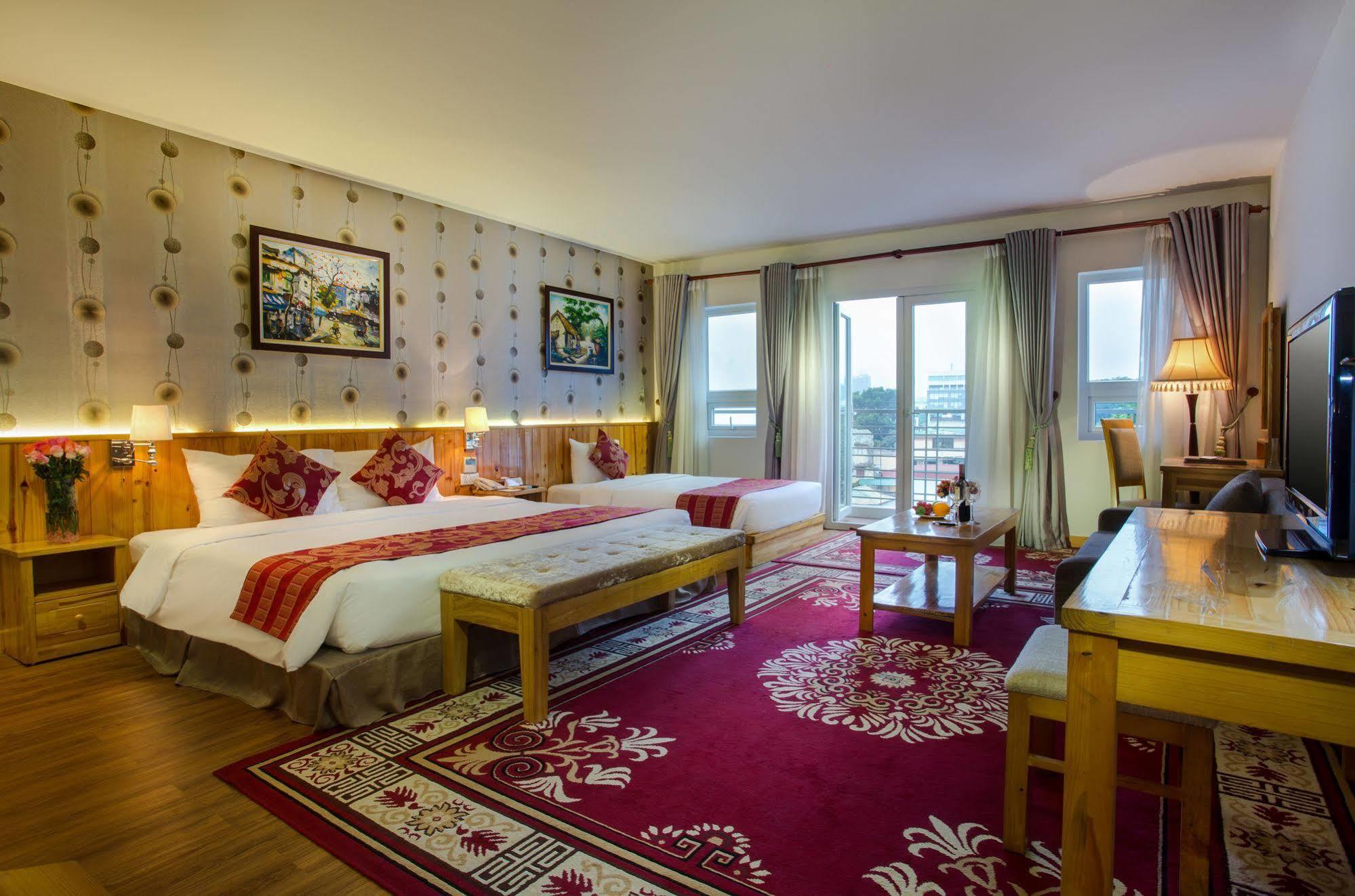Viet View Hotel & Spa Hanoj Exteriér fotografie
