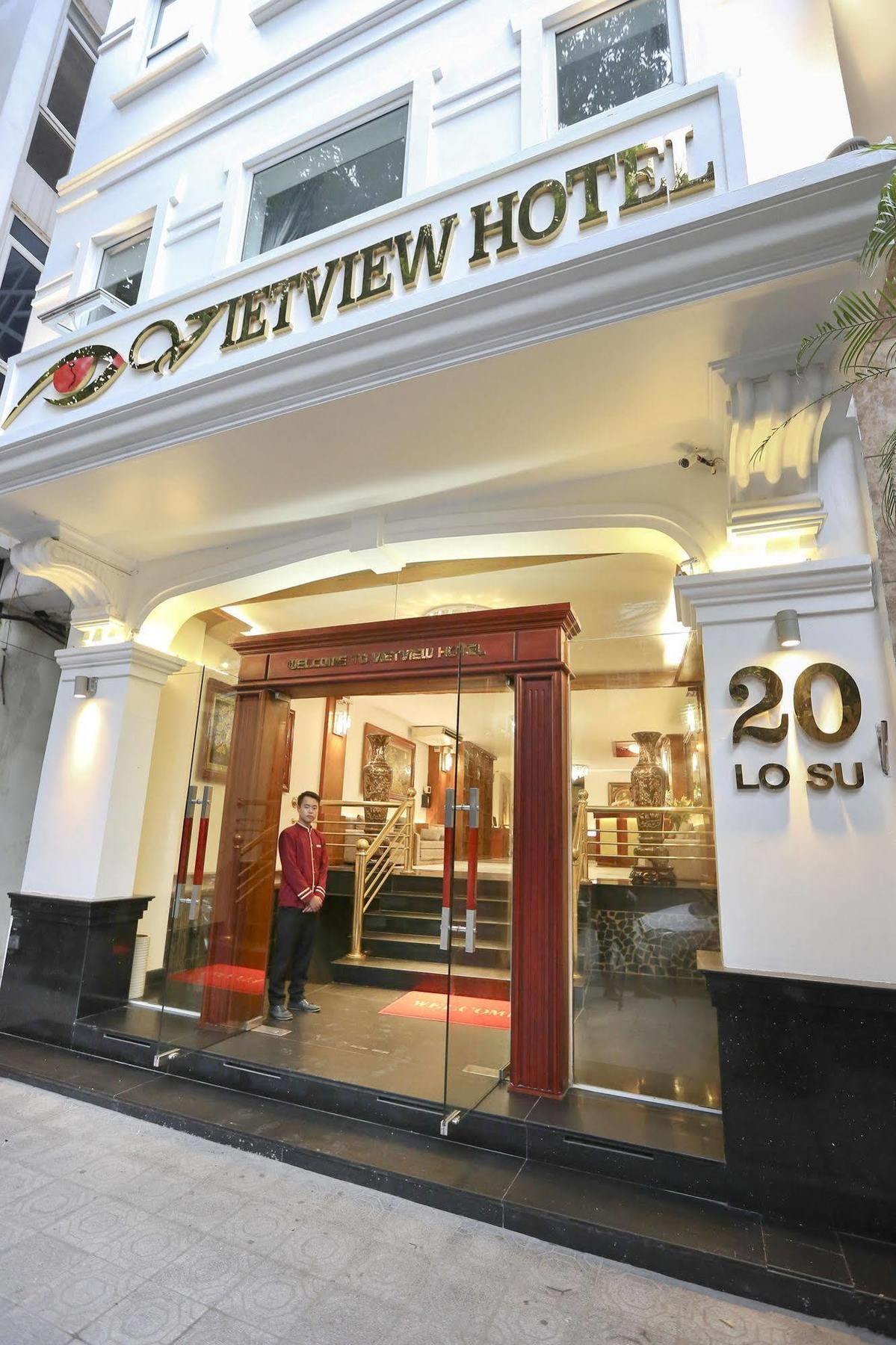 Viet View Hotel & Spa Hanoj Exteriér fotografie